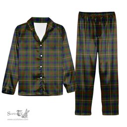ScotsTee Shop Scottish Fraser Hunting Tartan Pajama Satin Velvet Flannel Pajama Set