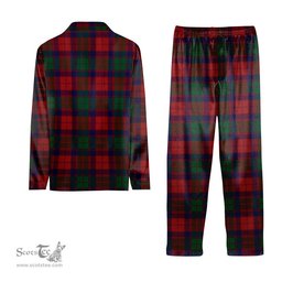 ScotsTee Shop Scottish Fraser of Struy Tartan Pajama Satin Velvet Flannel Pajama Set