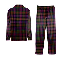 ScotsTee Shop Scottish Donald Modern Tartan Pajama Satin Velvet Flannel Pajama Set