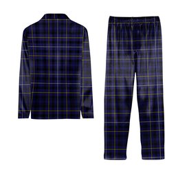 ScotsTee Shop Scottish Fleming Tartan Pajama Satin Velvet Flannel Pajama Set