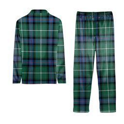 ScotsTee Shop Scottish Donald of the Isles Hunting Ancient Tartan Pajama Satin Velvet Flannel Pajama Set
