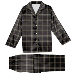 ScotsTee Shop Scottish Eternity Tartan Pajama Satin Velvet Flannel Pajama Set