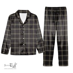 ScotsTee Shop Scottish Eternity Tartan Pajama Satin Velvet Flannel Pajama Set