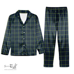 ScotsTee Shop Scottish Dundee Discovery Tartan Pajama Satin Velvet Flannel Pajama Set