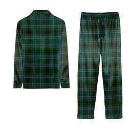 ScotsTee Shop Scottish Duncan of Sketraw Tartan Pajama Satin Velvet Flannel Pajama Set