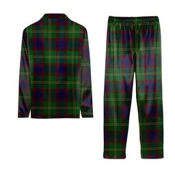 ScotsTee Shop Scottish Durie Tartan Pajama Satin Velvet Flannel Pajama Set
