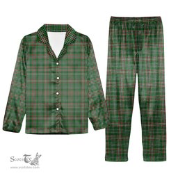 ScotsTee Shop Scottish Gayre Dress Tartan Pajama Satin Velvet Flannel Pajama Set