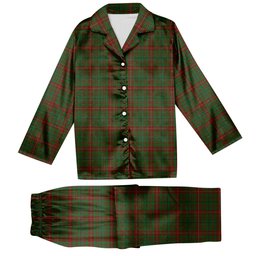 ScotsTee Shop Scottish Fulton Tartan Pajama Satin Velvet Flannel Pajama Set
