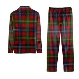 ScotsTee Shop Scottish Forrester Tartan Pajama Satin Velvet Flannel Pajama Set