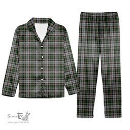 ScotsTee Shop Scottish Dalgliesh Dress Tartan Pajama Satin Velvet Flannel Pajama Set