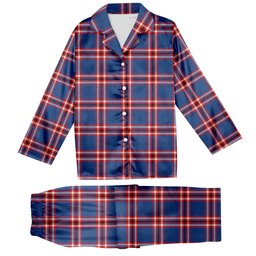 ScotsTee Shop Scottish Laing of Archiestown Modern Tartan Pajama Satin Velvet Flannel Pajama Set