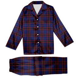 ScotsTee Shop Scottish Home Modern Tartan Pajama Satin Velvet Flannel Pajama Set