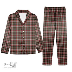 ScotsTee Shop Scottish Jacobite Dress 1 Tartan Pajama Satin Velvet Flannel Pajama Set