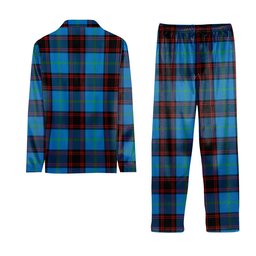 ScotsTee Shop Scottish Home Ancient Tartan Pajama Satin Velvet Flannel Pajama Set