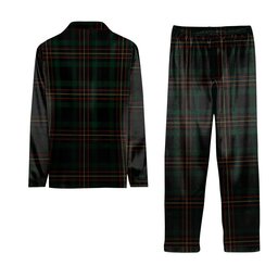 ScotsTee Shop Scottish Kalkofen Tartan Pajama Satin Velvet Flannel Pajama Set