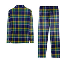 ScotsTee Shop Scottish Johnston Timothy Tartan Pajama Satin Velvet Flannel Pajama Set