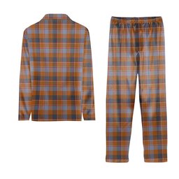 ScotsTee Shop Scottish Jardine of Castlemilk Ancient Tartan Pajama Satin Velvet Flannel Pajama Set
