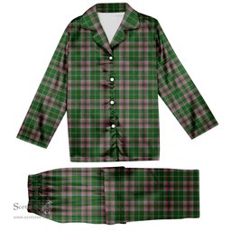 ScotsTee Shop Scottish Gray Hunting SC Tartan Pajama Satin Velvet Flannel Pajama Set