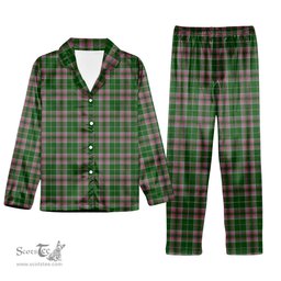 ScotsTee Shop Scottish Gray Hunting SC Tartan Pajama Satin Velvet Flannel Pajama Set