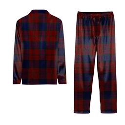 ScotsTee Shop Scottish Lawless Tartan Pajama Satin Velvet Flannel Pajama Set