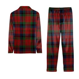 ScotsTee Shop Scottish Hay and Leith Tartan Pajama Satin Velvet Flannel Pajama Set