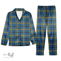 ScotsTee Shop Scottish Laing Tartan Pajama Satin Velvet Flannel Pajama Set