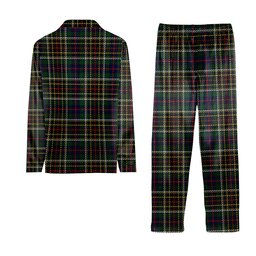 ScotsTee Shop Scottish Hislop Hunting 2 Tartan Pajama Satin Velvet Flannel Pajama Set