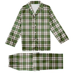 ScotsTee Shop Scottish Hay Dress Ancient Tartan Pajama Satin Velvet Flannel Pajama Set