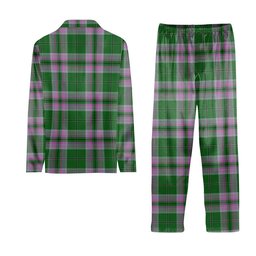 ScotsTee Shop Scottish Gray Hunting Ancient Tartan Pajama Satin Velvet Flannel Pajama Set