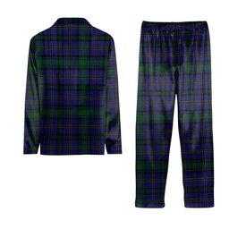 ScotsTee Shop Scottish Hope-Vere Weir Tartan Pajama Satin Velvet Flannel Pajama Set