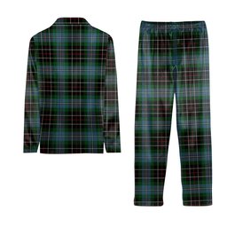 ScotsTee Shop Scottish Hyslop Hunting Tartan Pajama Satin Velvet Flannel Pajama Set