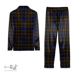 ScotsTee Shop Scottish Highfield Hunting Tartan Pajama Satin Velvet Flannel Pajama Set