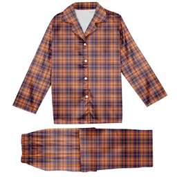 ScotsTee Shop Scottish Jacobite Tartan Pajama Satin Velvet Flannel Pajama Set