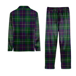 ScotsTee Shop Scottish Inglis Tartan Pajama Satin Velvet Flannel Pajama Set