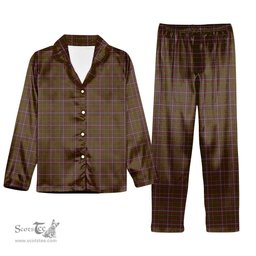 ScotsTee Shop Scottish Inches of Perth Tartan Pajama Satin Velvet Flannel Pajama Set