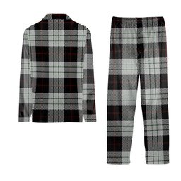 ScotsTee Shop Scottish Kierson Tartan Pajama Satin Velvet Flannel Pajama Set