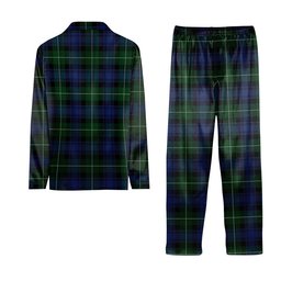 ScotsTee Shop Scottish Lamont 2 Tartan Pajama Satin Velvet Flannel Pajama Set