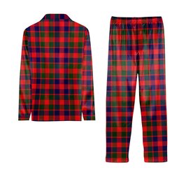 ScotsTee Shop Scottish Gow Modern Tartan Pajama Satin Velvet Flannel Pajama Set