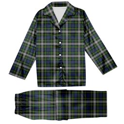 ScotsTee Shop Scottish Gordon Dress 2 Tartan Pajama Satin Velvet Flannel Pajama Set