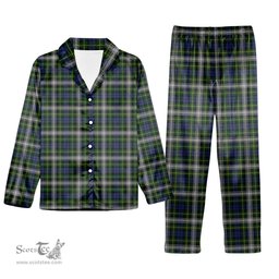 ScotsTee Shop Scottish Gordon Dress 2 Tartan Pajama Satin Velvet Flannel Pajama Set