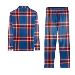 ScotsTee Shop Scottish Laing of Archiestown Ancient Tartan Pajama Satin Velvet Flannel Pajama Set