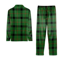 ScotsTee Shop Scottish Kincaid Ancient Tartan Pajama Satin Velvet Flannel Pajama Set
