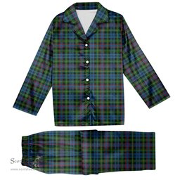 ScotsTee Shop Scottish Keith 1 Tartan Pajama Satin Velvet Flannel Pajama Set