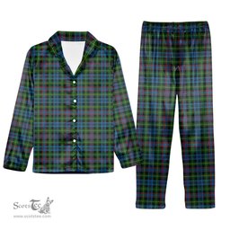 ScotsTee Shop Scottish Keith 1 Tartan Pajama Satin Velvet Flannel Pajama Set
