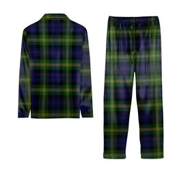ScotsTee Shop Scottish Gordon of Esselmont Tartan Pajama Satin Velvet Flannel Pajama Set