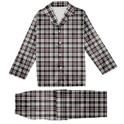 ScotsTee Shop Scottish Little Arisaid Modern Tartan Pajama Satin Velvet Flannel Pajama Set