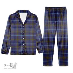 ScotsTee Shop Scottish Knox 2 Tartan Pajama Satin Velvet Flannel Pajama Set