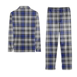 ScotsTee Shop Scottish Hannay Tartan Pajama Satin Velvet Flannel Pajama Set