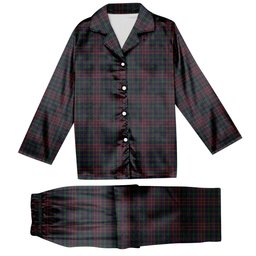 ScotsTee Shop Scottish Jrgensen of Taasingee Tartan Pajama Satin Velvet Flannel Pajama Set