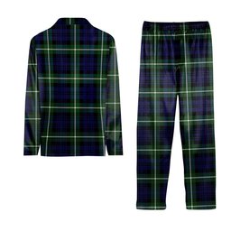 ScotsTee Shop Scottish Lammie Tartan Pajama Satin Velvet Flannel Pajama Set